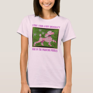 T-shirt CONSTRUIRE-VOTRE STUFF UNIV - PRANCÉ POODLES tee