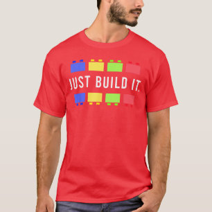 T-shirt Construisez-le Maître Constructeur Construction Bl