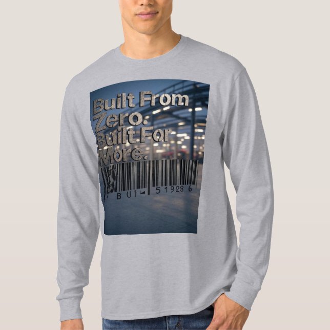T-shirt Construit À Partir De Zéro, Analysé Pour Plus (Devant)