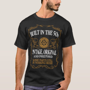 T-shirt Construit Dans Les Années 50 les années 50 Origina