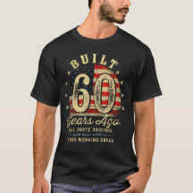 Construit Il Y a 60 Ans Vintage 60e Anniversaire