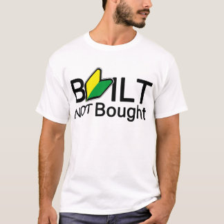 T-shirt Construit, non acheté