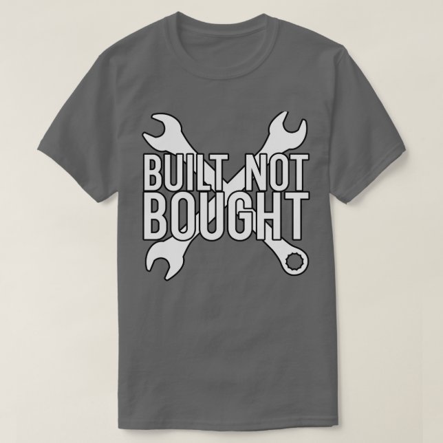 T-shirt Construit non acheté (Design devant)