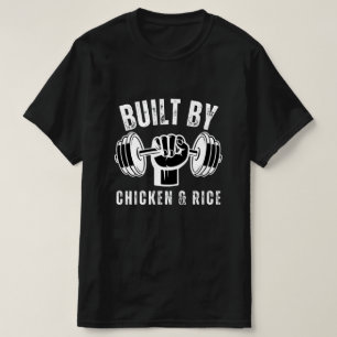 T-shirt Construit par poulet et riz