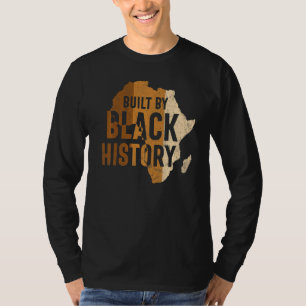 T-shirt Construite Par Black History African Pride Hommes