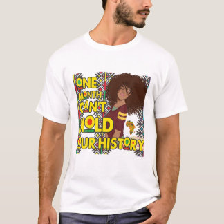 T-shirt Construite Par Black History Apparence, Melanin Wo