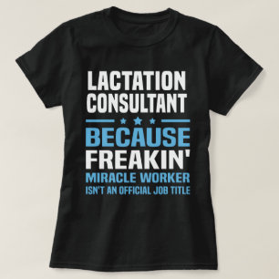 T-shirt Consultant en lactation