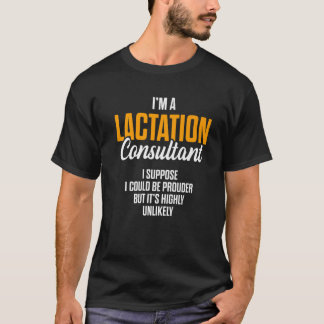 T-shirt Consultant en lactation Sensibilisation à l'allait