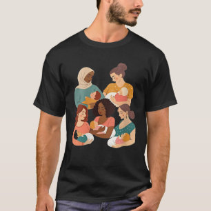 T-shirt Consultante en allaitement et lactation féminine N