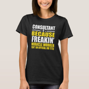 T-shirt Consultants pour collègue