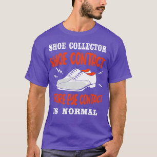 T-shirt Contact de chaussures avant que le contact oeil es