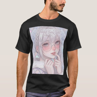 T-shirt Conte de Fées Givrée : Fille aux Cheveux d'Argent