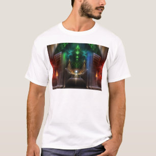 T-shirt Contempler L'Art Fractal De L'Oz