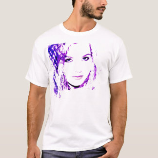 T-shirt contemporain de dentelle