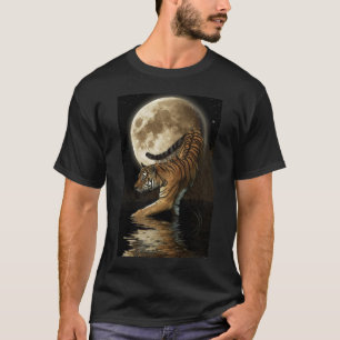 T-shirt Contes de lune ~ Chasse au tigre en chemise de lun