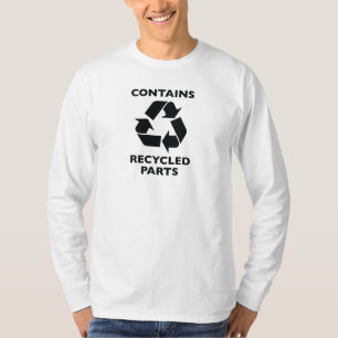 T-shirt Contient des pièces Recyclées