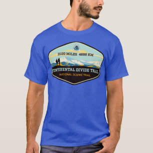T-shirt Continental Divide Trail Nouveau-Mexique Colorado