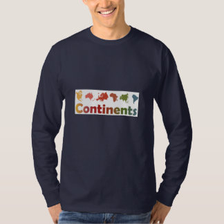 T-shirt Continents mondiaux