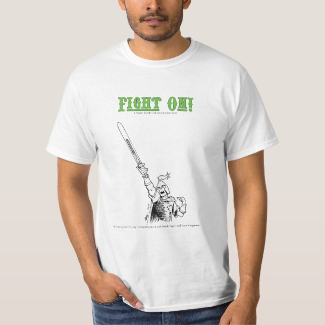 T-shirt Continuer à combattre ! (Devant)