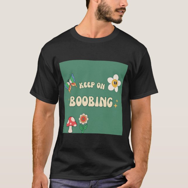 T-shirt Continuer À Réserver La Positivité De L'Allaitemen (Devant)