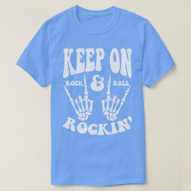 T-shirt Continuer sur Rockin (Design devant)