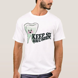 T-shirt Continuez au brossage !