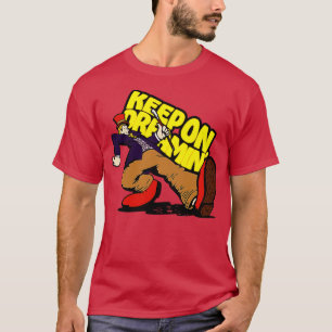 T-shirt Continuez Sur Dreamin Willy Wonka Purple