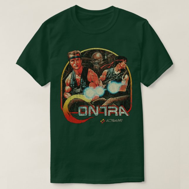 T-shirt Contra 1987 (Design devant)