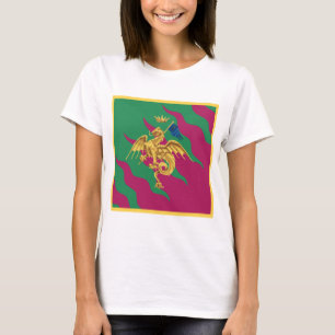 T-shirt Contrada del Drago (Dragon) Palio di Siena