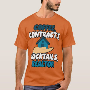 T-shirt Contrats de café Cocktails 1