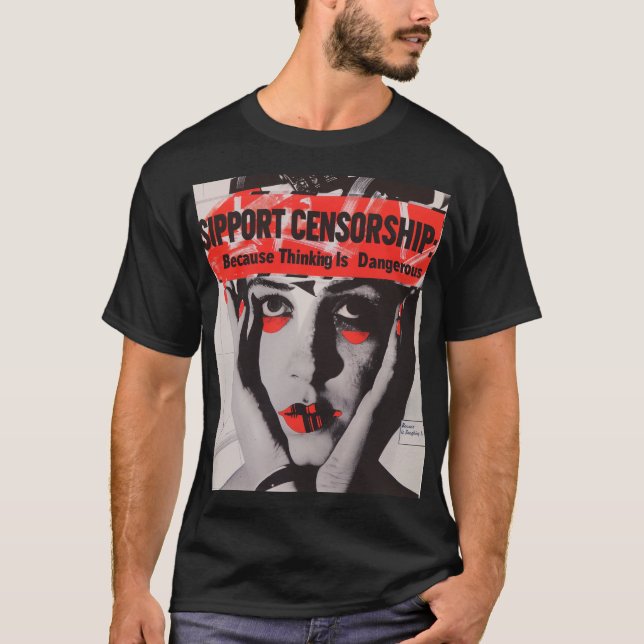 T-shirt contre la censure (Devant)