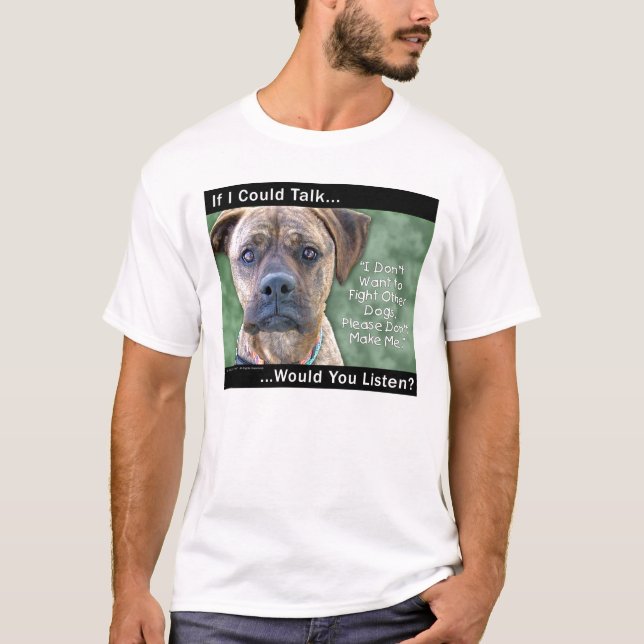 T-SHIRT contre la cruauté animale (Devant)