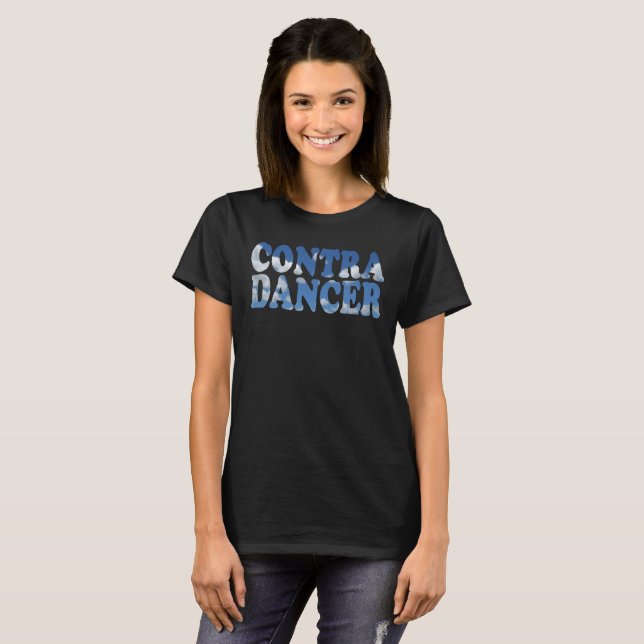 T-shirt Contre le danseur (Devant entier)