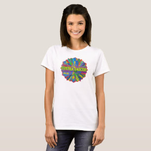 T-shirt Contre le mandala de danseur