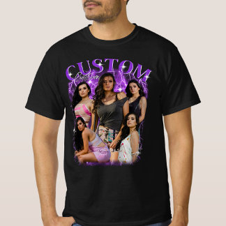 T-shirt Contrefaçon J'aime mon cœur de petite amie chaude 