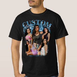 T-shirt Contrefaçon J'aime mon cœur de petite amie chaude 