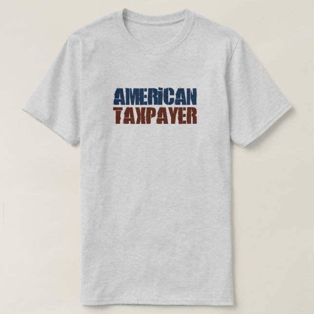 T-shirt Contribuable américain (Design devant)