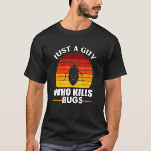 T-shirt Contrôle antiparasitaire masculin Cafards  Juste u