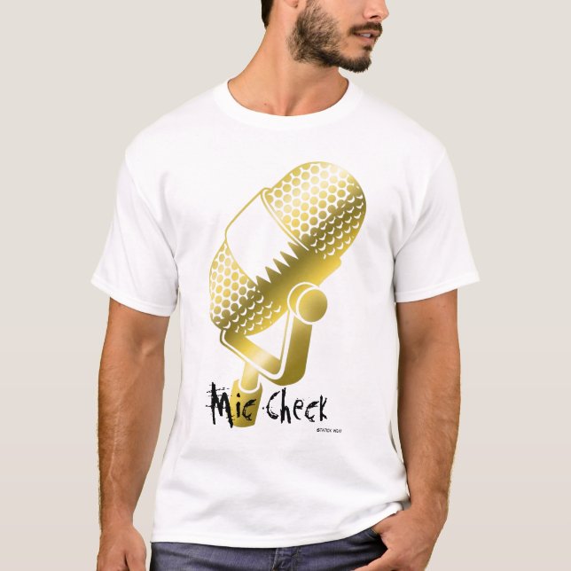 T-shirt Contrôle de MIC/usage de Statick (Devant)