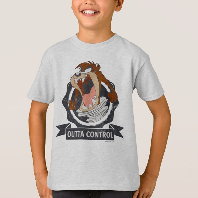 T-shirt Contrôle de sortie TAZ™ (Devant)