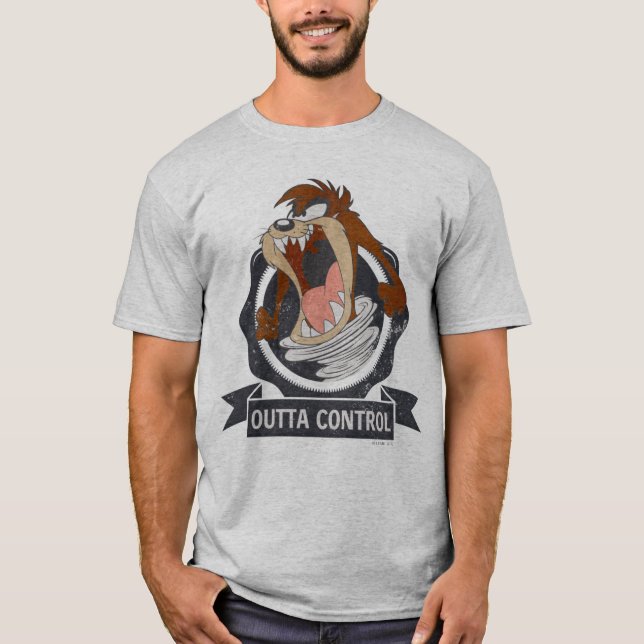 T-shirt Contrôle de sortie TAZ™ (Devant)