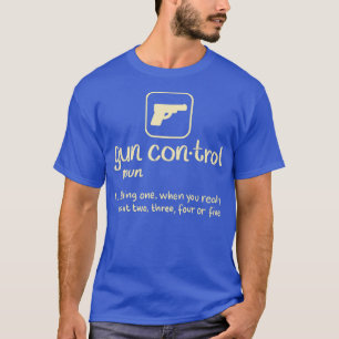 T-shirt Contrôle des armes à feu Définition Deuxième arme