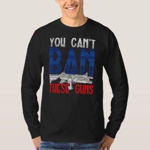 T-shirt Contrôle des armes amusantes arme