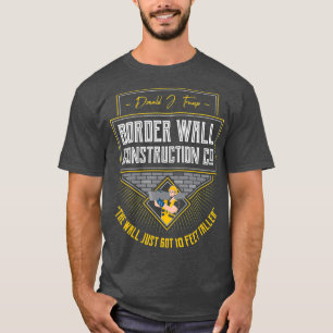 T-shirt Contrôle des frontières Enseignement du mur fron