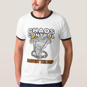 T-shirt Contrôle du chaos récolter le goutte à goutte