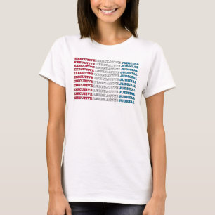T-shirt Contrôle et équilibrage aux États-Unis