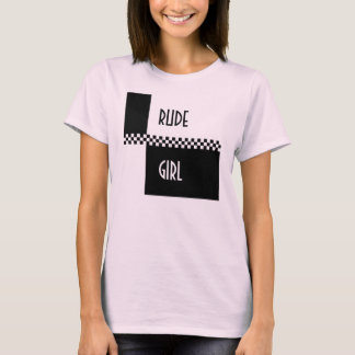 T-shirt Contrôles GROSSIERS de Fille-ska