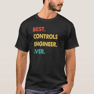 T-shirt Contrôles Ingénieur Profession Meilleur Contrôles 
