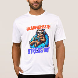 T-shirt Contrôleur casque pour parieur de refroidissement