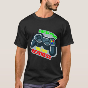 T-shirt contrôleur de jeu - amoureux du jeu